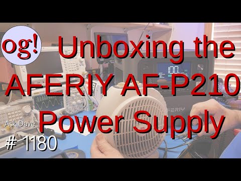 Unboxing the AFERIY AF-P210 Power Station (#1180)