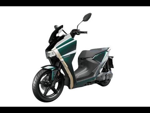 EICMA Milan 2023 Electric Snapshot - Horwin SK3 Plus - 8.6kw 62mph Electric Scooter : Green-Mopeds