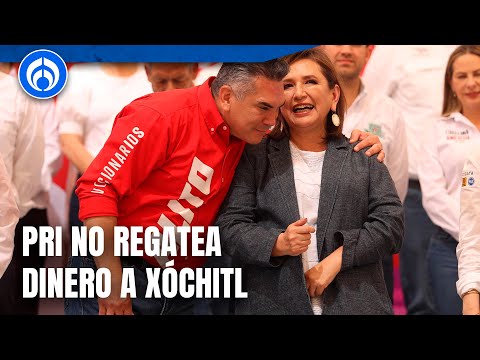 PRI no escatima en recursos para la campaña de Xóchitl, asegura ‘Alito’ Moreno