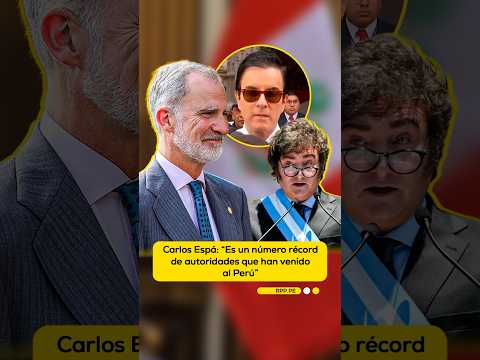 Carlos Espá destaca llegada de mandatarios extranjeros para toma de mando de Fujimori #shortrpp