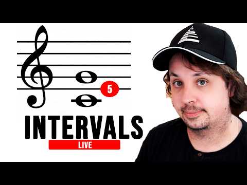 How to Read Sheet Music - Interval Practice (LIVE)