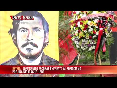 Estelí conmemora 42 años del paso a la inmortalidad de José Benito Escobar - Nicaragua