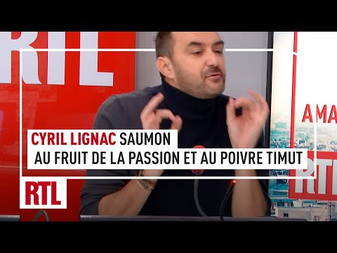 Cyril Lignac : saumon au fruit de la passion et au poivre Timut