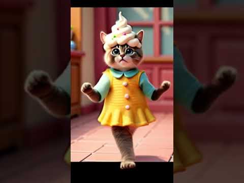 猫の動画サムネイル - AIcatdance#shorts #funny #catdance#kitten#dance#cat#猫#dance#kitten#猫#ダンス#猫ダンス