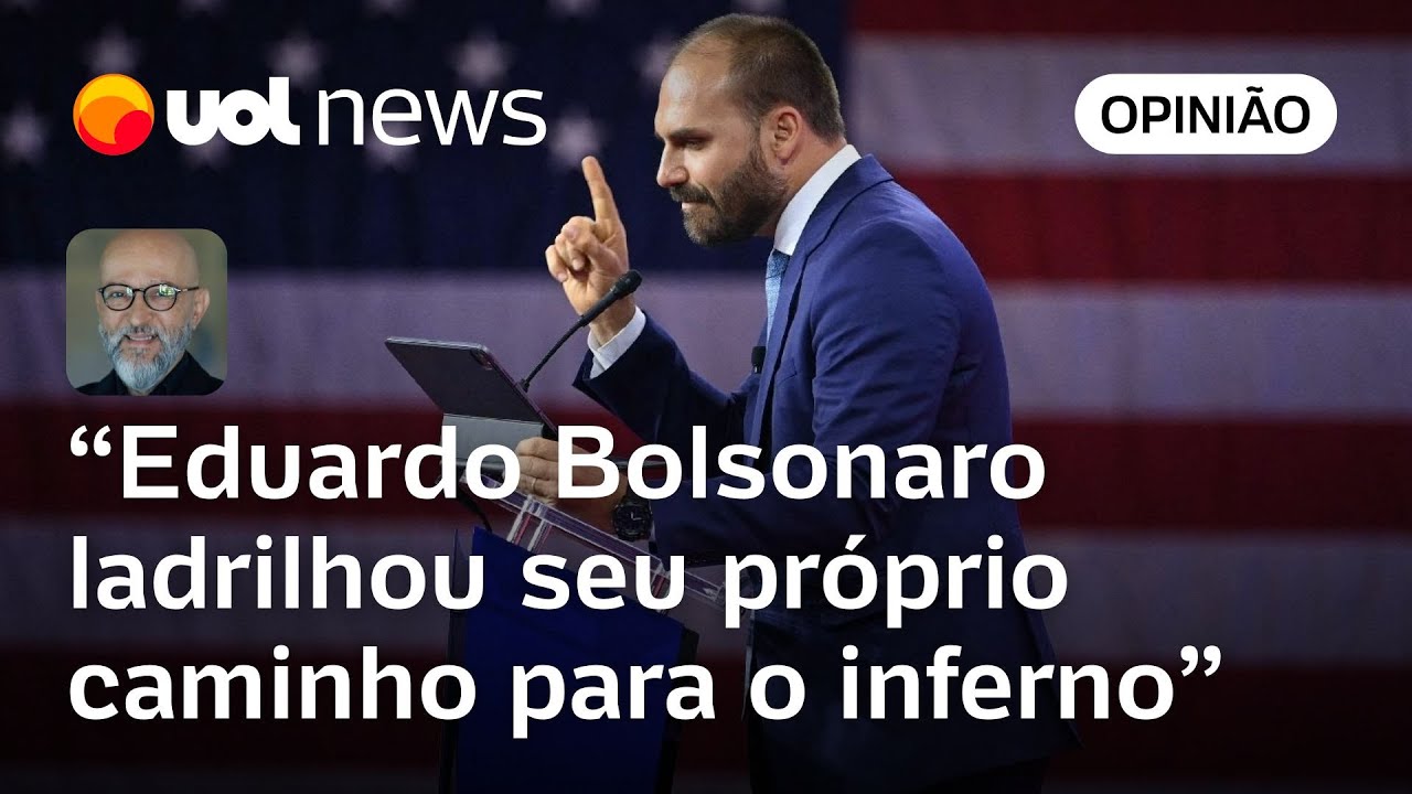 Eduardo prometia salvar o pai agora é Bolsonaro que precisa ser salvo do próprio filho | Josias