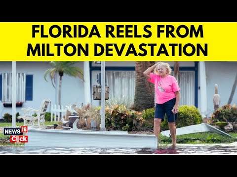 Floridians Reel from Hurricane Milton's Devastation: Over 12 Deaths Reported | Florida HurricaneN18G