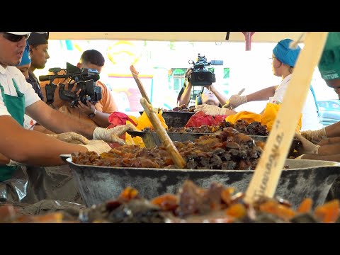 Miles de visitantes al Puerto Salvador Allende disfrutaron del almíbar más grande