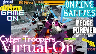 Cyber ​​Troopers Virtual-On Online Battle PlayStation Network [Decembe