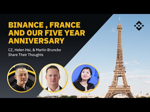 Binance, France, and Our Five Year Anniversary -CZ, Helen Hai, & Martin Bruncko Share Their Thoughts