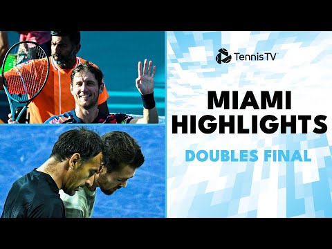 Bopanna & Ebden vs Dodig & Krajicek for the Title | Miami Open 2024 Doubles Final Highlights