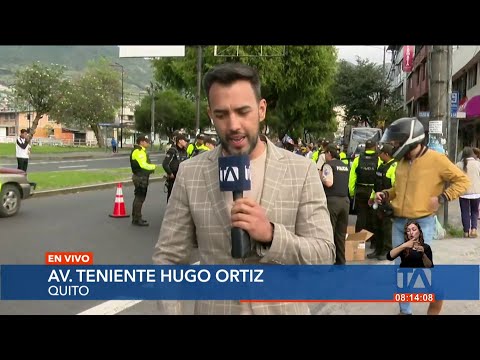 Mediante un operativo de control se detuvo a una persona que transportaba licor artesanal en Quito