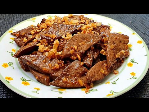 ตับหมูทอดกระเทียม-สูตรนี้ต้องล ตับหมูทอดกระเทียม-สูตรนี้ต้องล