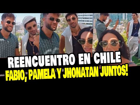 PAMELA DIAZ, FABIO AGOSTINI Y JHONATAN MUJICA JUNTOS EN CHILE TRAS DE TIERRA BRAVA