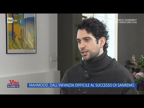 Mahmood, dall'infanzia difficile al successo di Sanremo - La Vita in diretta - 21/02/2024