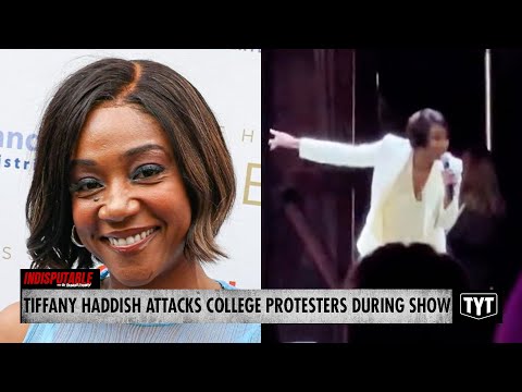 WATCH: Tiffany Haddish Goes Off On College Protesters During Show