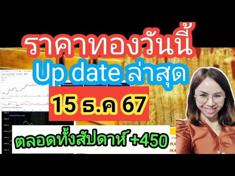 ราคาทองวันนี้15ธ.ค67ราคาทอง