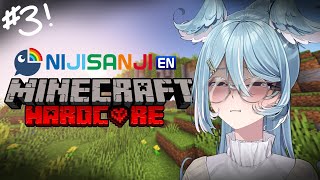 【MINECRAFT HARDCORE】 IF I DIE!!!!! THE STREAM ENDS!!!! 3!!!!! 【NIJISAN