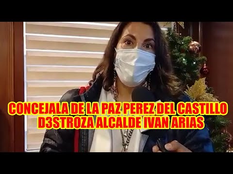 ALCALDE IVAN ARIAS SOLO SE DEDICA BAILAR MENCIONÓ CONCEJALA ROXANA PEREZ DEL CASTILLO..
