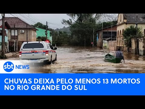 SBT News na TV: Lula leva comitiva ao Rio Grande do Sul após fortes chuvas