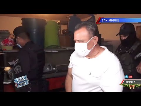 Alcalde de El Tránsito, San Miguel, es capturado por homicidio.