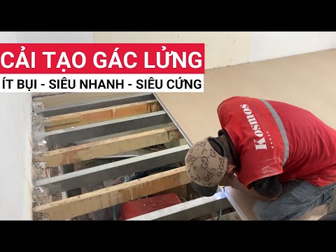 Thi công ván nhựa lót sàn chịu lực Galawood - Những yếu tố tạo nên sàn gác xép, gác lửng hoàn hảo
