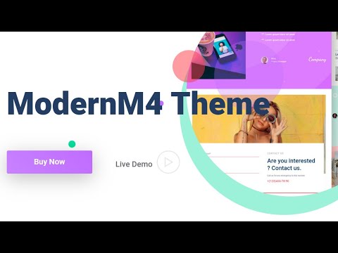 Mobirise HTML Page Builder | ModernM4