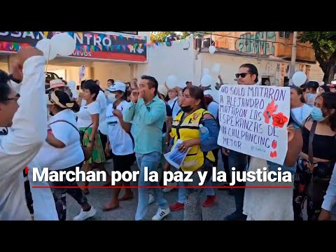 ENTRE PROTESTAS | Marchan en Chilpancingo por paz y justicia; ya hay nuevo alcalde