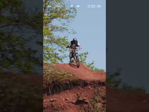 Paul Couderc flippin' stomping the world first downhill take off front flip!