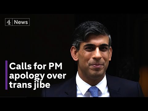 Sunak trans jibe: calls for PM to apologise over comments in PMQs