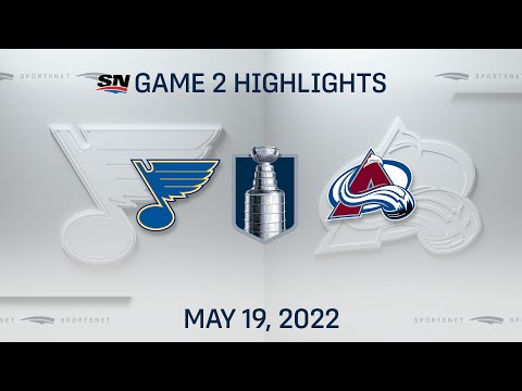NHL Game 2 Highlights | Blues vs. Avalanche - May 19, 2022