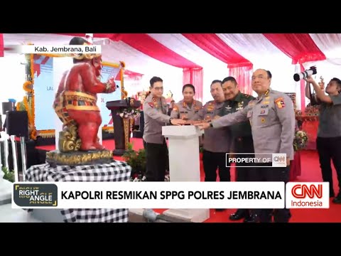 Kapolri Resmikan SPPG Polres Jembrana - Right Angle