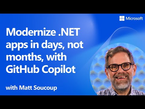 Modernize .NET apps in days with GitHub Copilot