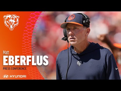 Matt Eberflus media availability | Chicago Bears video clip