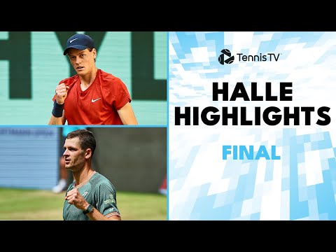 Jannik Sinner vs Hubert Hurkacz For The Title 🏆 | Halle 2024 Final Highlights