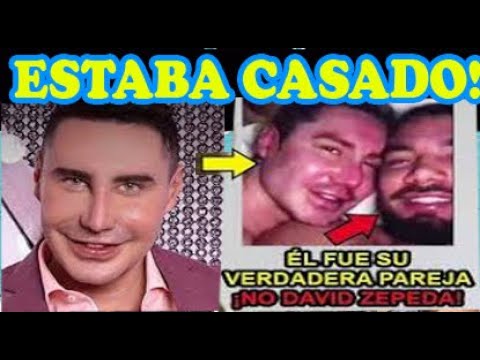 Revelan q Daniel Urquiza estaba casado con otro hombre,invento su romance con David Zepeda