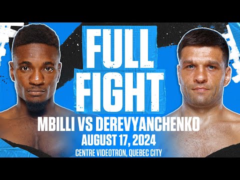 Christian Mbilli Shows Why He’s A Force At 168 vs Sergiy Derevyanchenko | FULL FIGHT | AUG 17, 2024