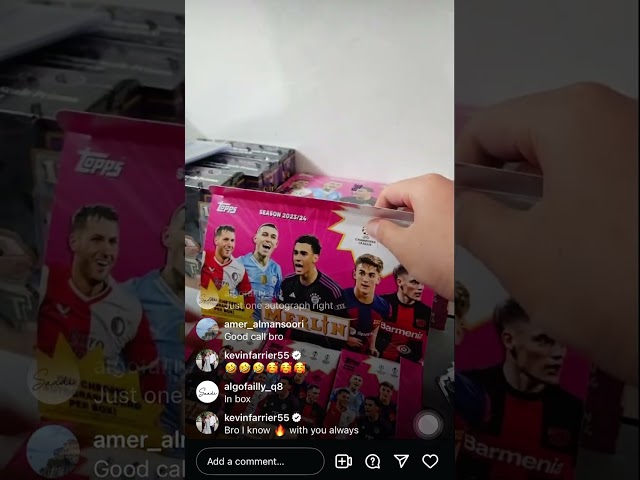 Gulf Sports Cards Pick Your Team Break #8 - GSCPB8 #uefa #toppshobby 

Website: https://gulfsportscards.com/

Instagram: https://www.instagram.com/gulf_sports_cards/

TikTok: https://www.tiktok.com/@gulfsportscards

Facebook: https://www.facebook.com/groups/357604054052138/

If you enjoy our videos please click the SUBSCRIBE button listed below the Video Feed so you will know when we go LIVE!

#gulfsportscards #sportscards #basketballcards #footballcards
