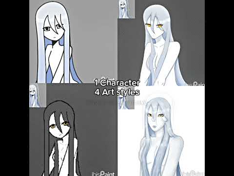1 Character 4 Art styles ✨