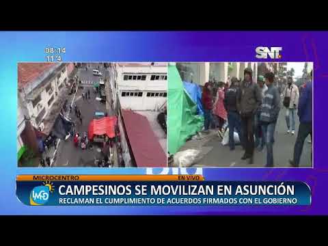 Asunción sitiada por protestas