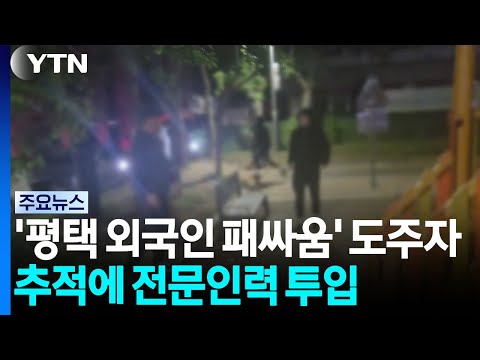 '외국인 패싸움' 도주자 <strong>추적</strong>...'페인트 테러' 중국인 적색수배 / YTN