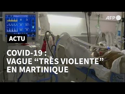 Martinique: une vague de Covid-19 d'une violence énorme, avertit l'ARS | AFP