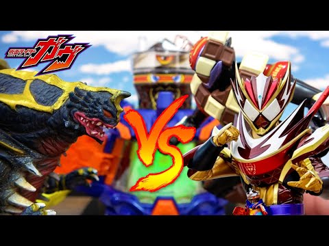 人形劇【仮面ライダーガヴ】仮面ライダーヴァレンがパワーアップ!!フラッペカスタム登場!!と思ったらフラッぺいずゴチゾウ争奪戦!?