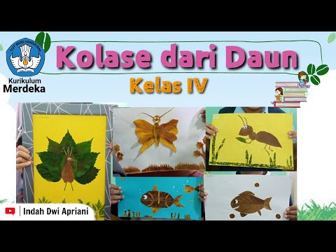 Kolase dari Daun