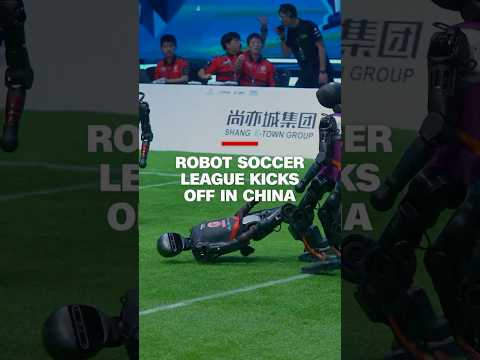 Robot soccer kicks off China’s humanoid sports boom