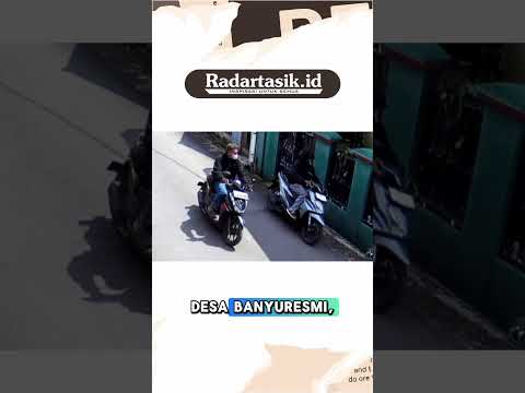 Pencurian Motor Terekam CCTV di Kabupaten Tasikmalaya #radartasikid