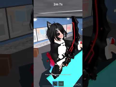 MM2 murderer round #roblox #mm2 #murdermystery2 #win