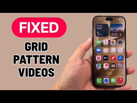 Grid Pattern Appears In iPhone 18 Pro / Max Recorded Videos (FIXED)