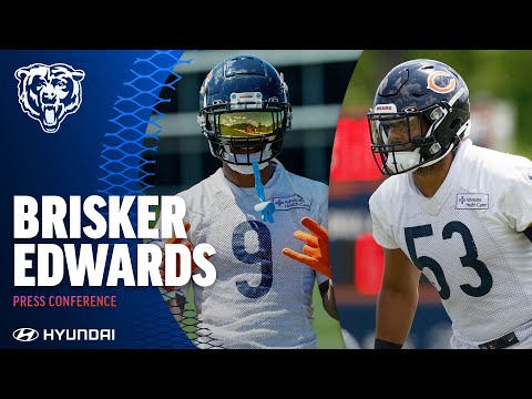 Brisker, Edwards on their expectations for the defense | Chicago Bears video clip