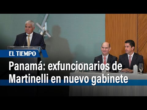 Presidente electo de Panamá designa gabinete con algunos exfuncionarios de Martinelli