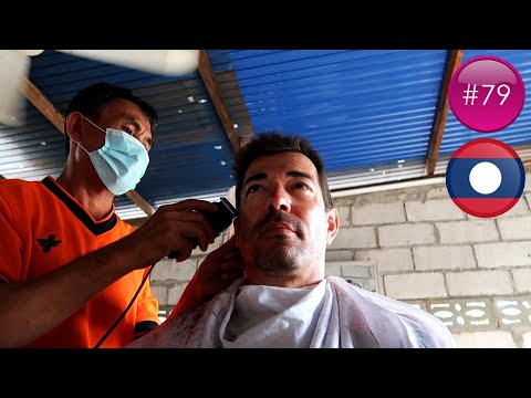 1€ LA COUPE DE CHEVEUX AU LAOS ! ???????? | VIENTIANE | #79